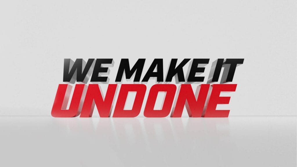 BELFOR We Make it UNDONE uithangbord