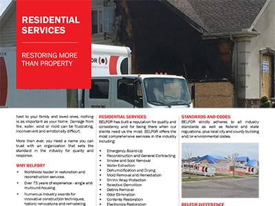 RESIDENTIAL PROPERTY RESTORATION