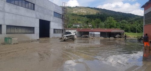 Alluvione – Industria Produzione linee complete per il trasporto di pallet e prodotti sfusi (PR)