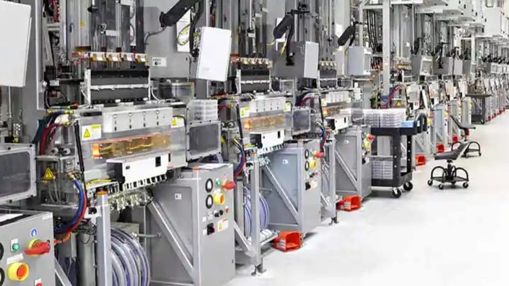 Semiconductor machines in a factory