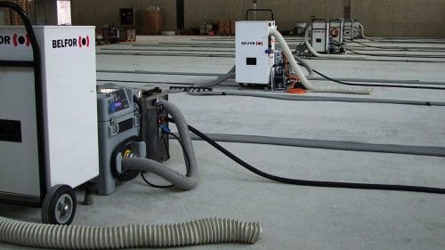 Water Damage To A School Gym