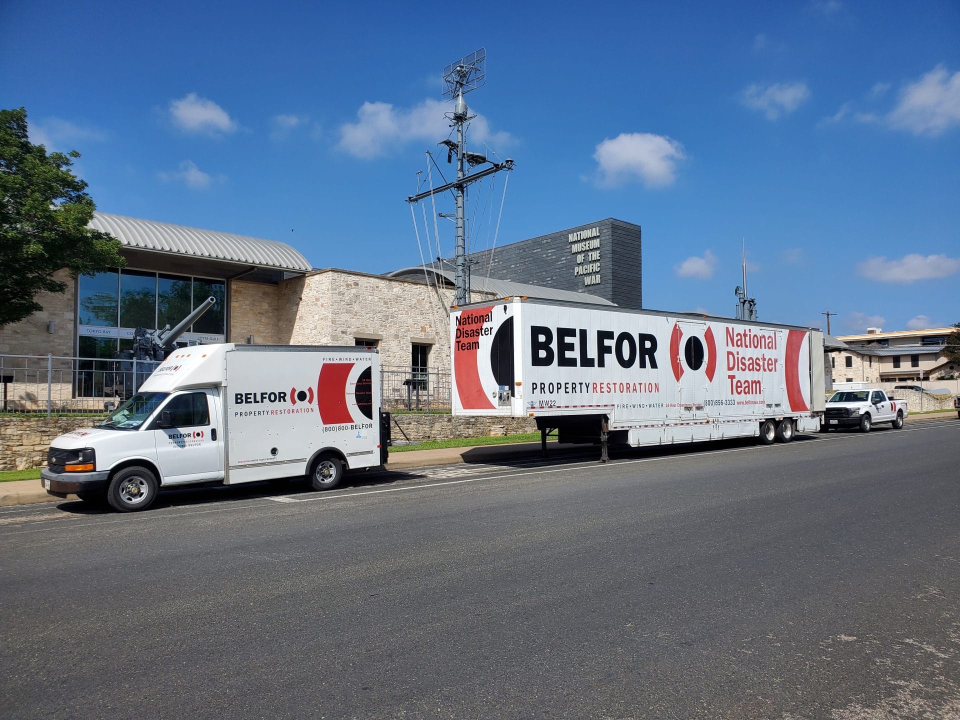 Belfor trucks